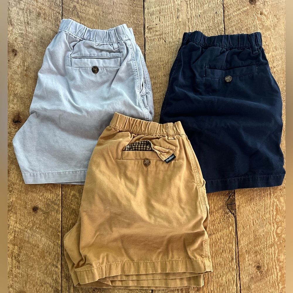 3 Pack - Men’s Chubbies Shorts 5in inseam